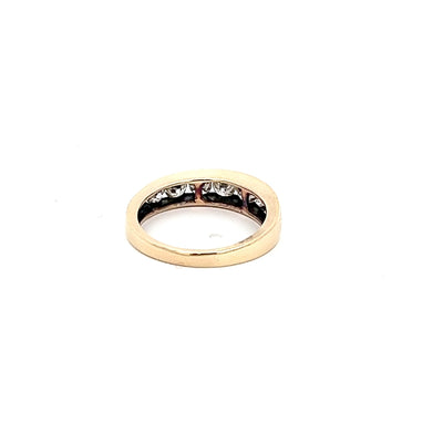 9ct Yellow Gold Diamond Band N.V. £1300