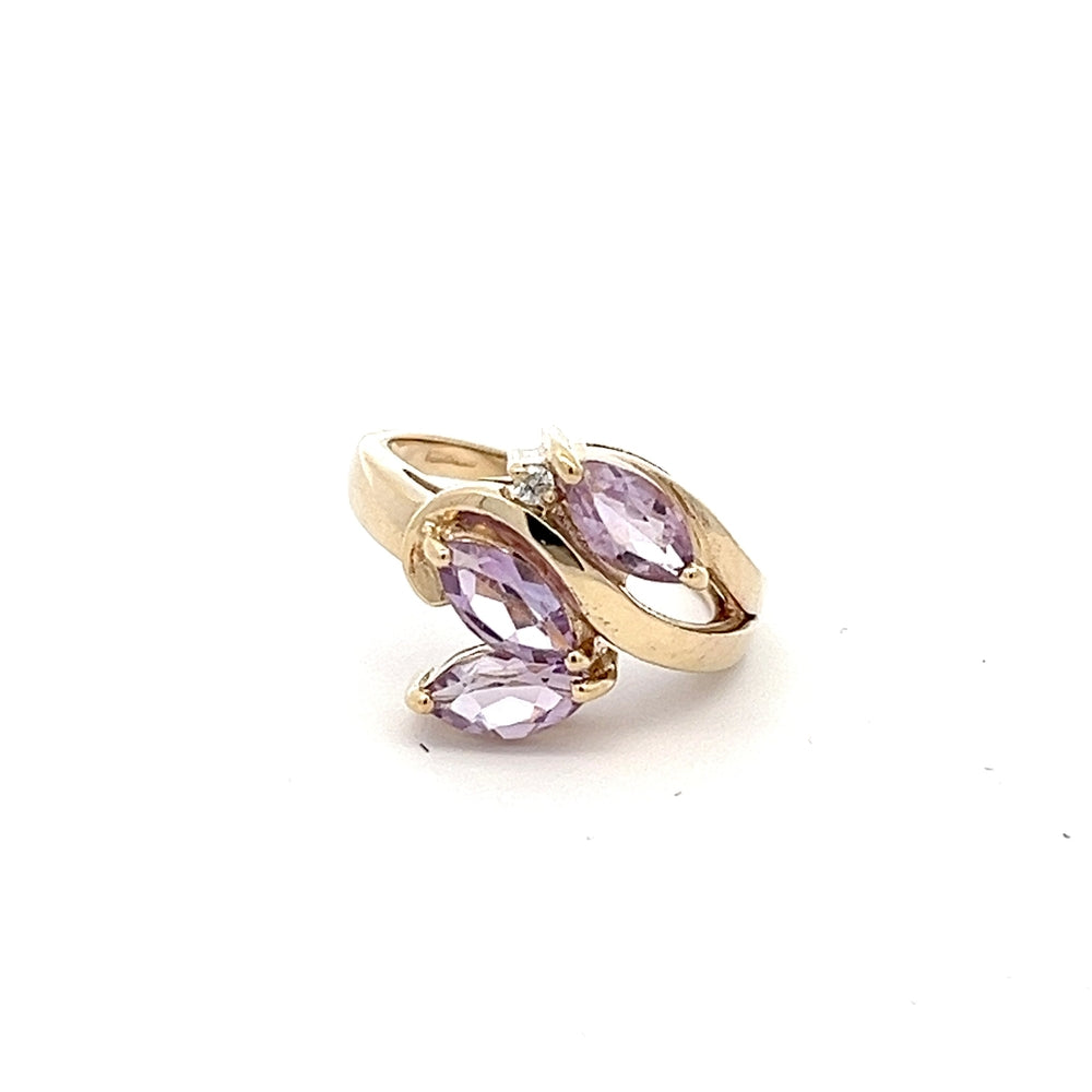 9ct Yellow Gold Amethyst Ring N.V. £500