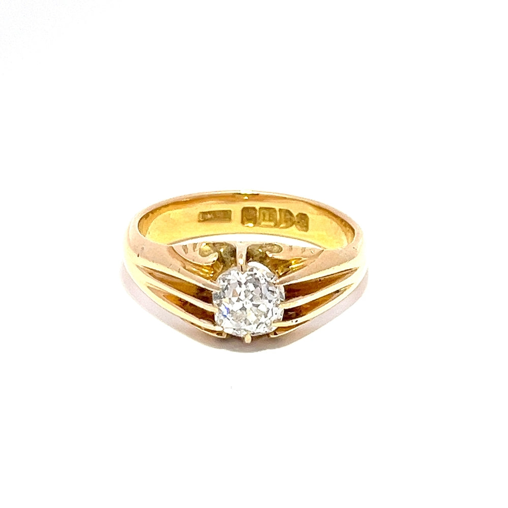 18ct 1.00ct Old cut Diamond Ring N.V. £7400