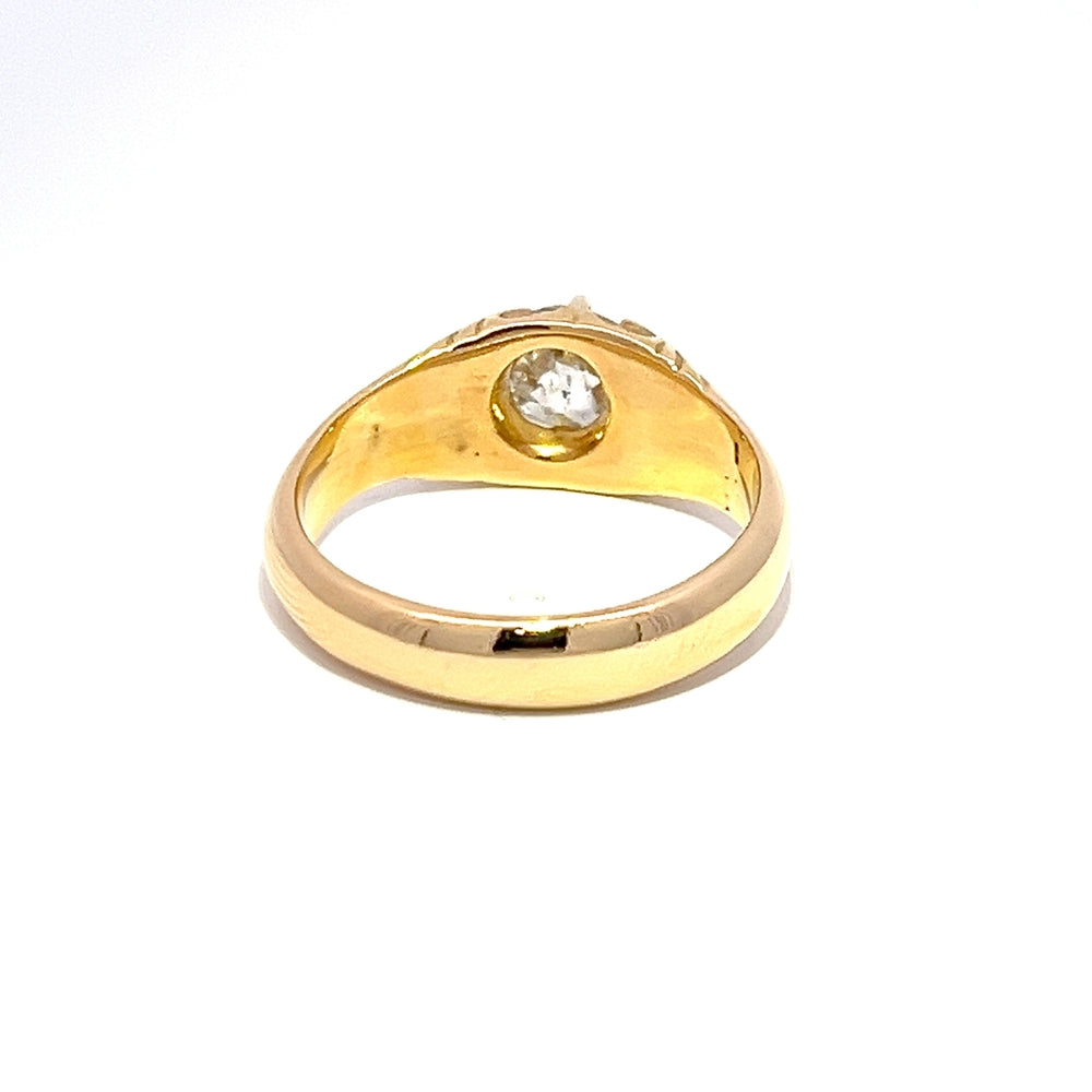 18ct 1.00ct Old cut Diamond Ring N.V. £7400