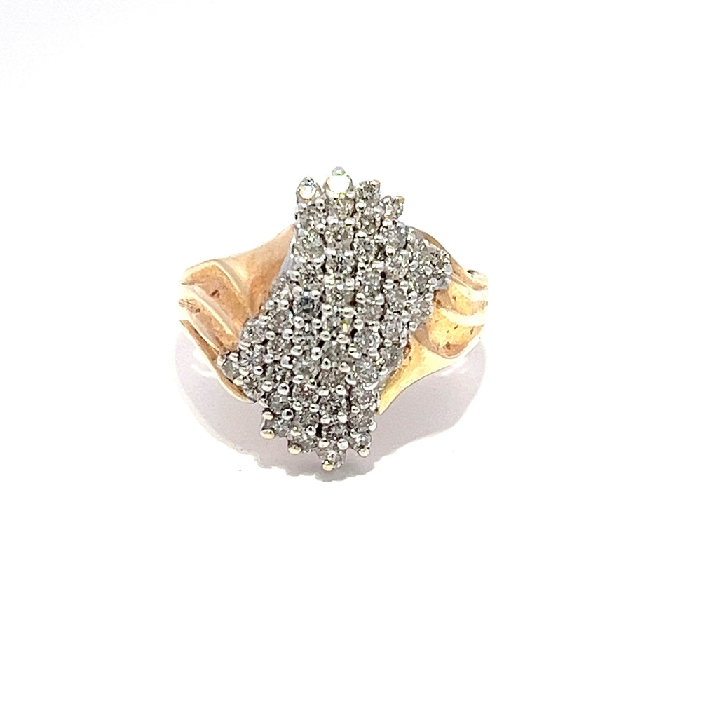 14ct Yellow Gold 1ct Diamond Ring N.V. £2500