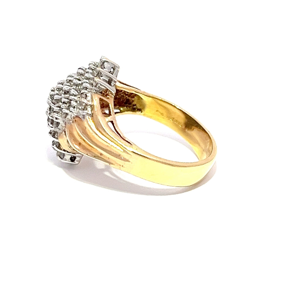 14ct Yellow Gold 1ct Diamond Ring N.V. £2500