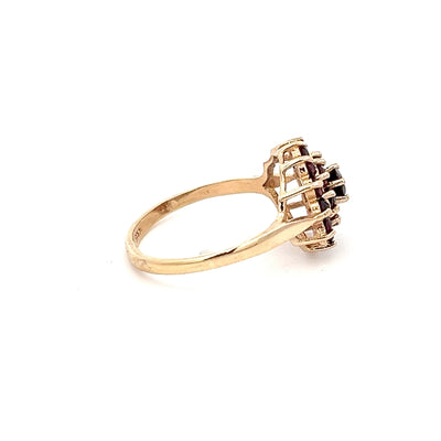 9ct Gold Garnet Ring N.V. £300