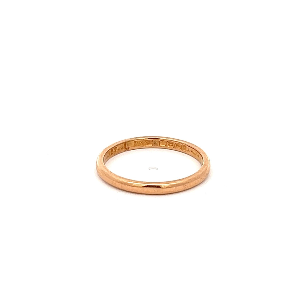 22ct Wedding Band N.V. £680
