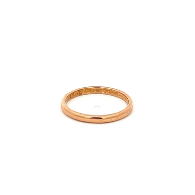 22ct Wedding Band N.V. £680