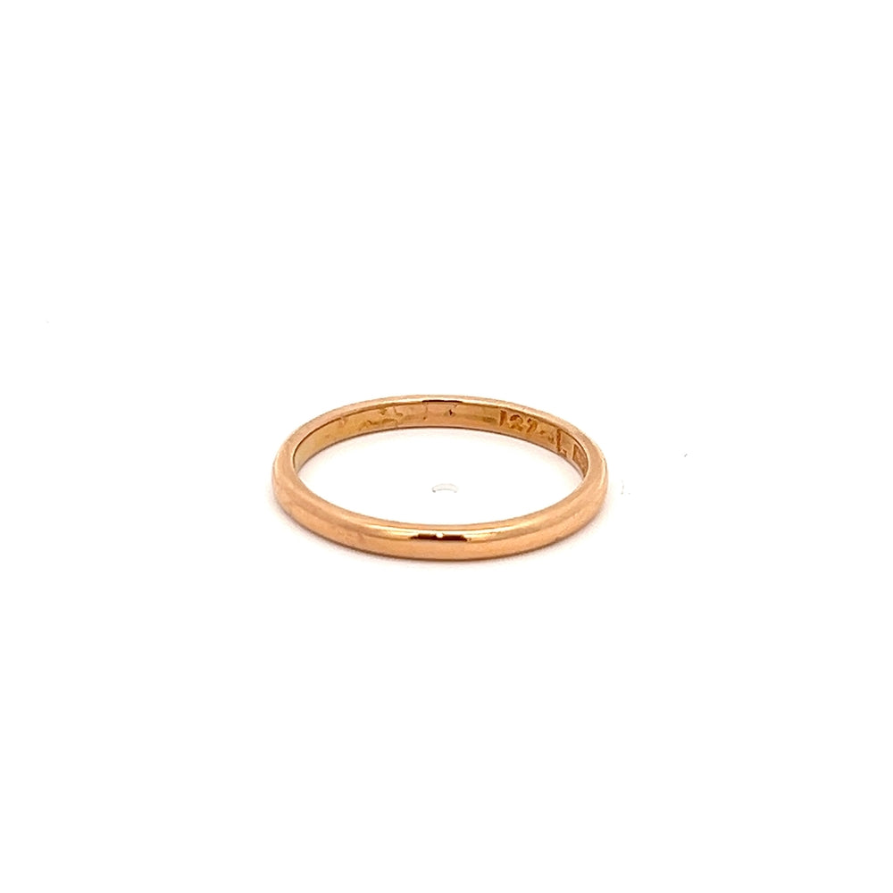 22ct Wedding Band N.V. £680