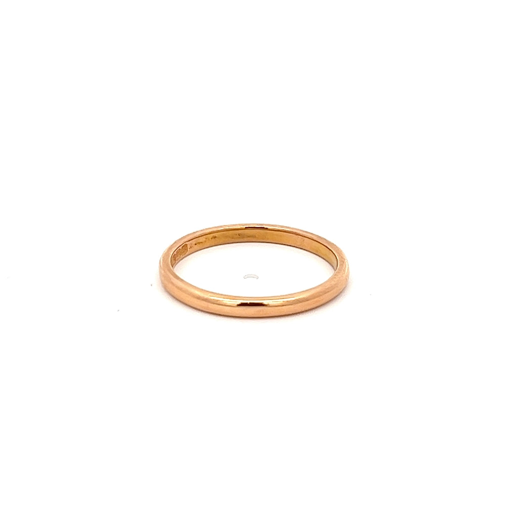 22ct Wedding Band N.V. £680