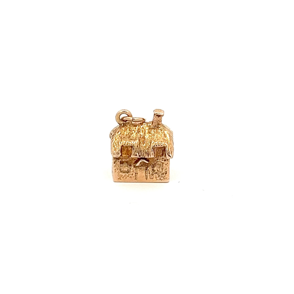 9ct Gold House Charm N.V. £145