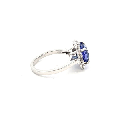 18ct Gold Tanzanite & Dia Ring N.V. £4000