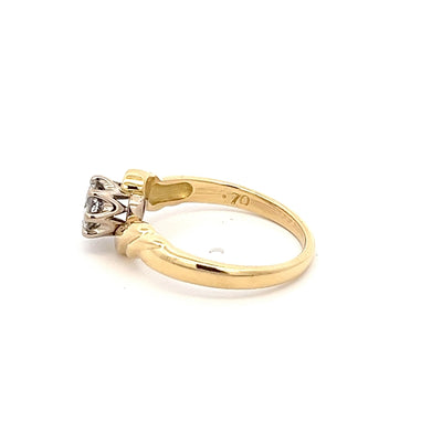 18ct Solitaire Diamond Ring 0.70cts NV £3300