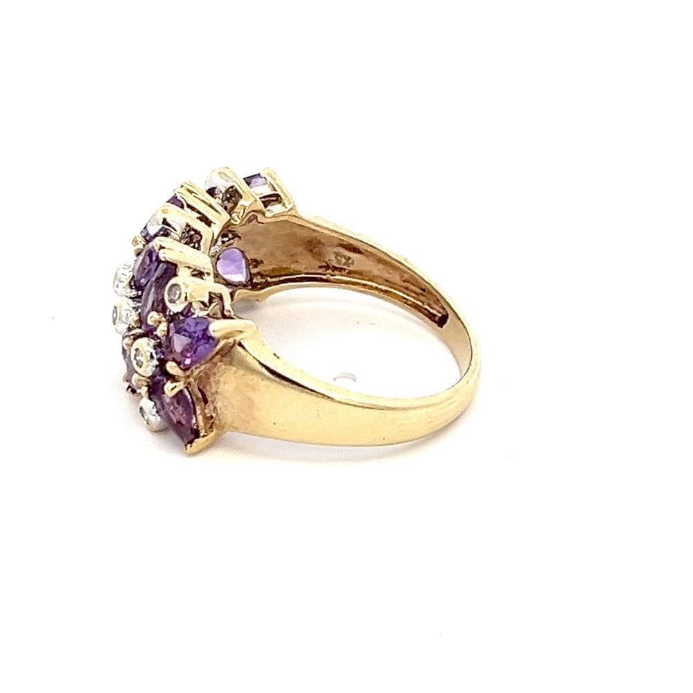 9ct Yellow Gold Amethyst Ring N.V. £580