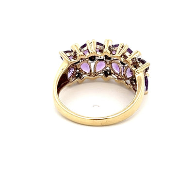 9ct Yellow Gold Amethyst Ring N.V. £580