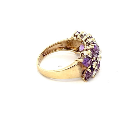 9ct Yellow Gold Amethyst Ring N.V. £580