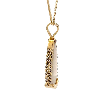 18ct Yellow Gold Opal Pendant N.V. £2200