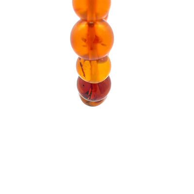24 Inch Row Of Amber Beads NV £400