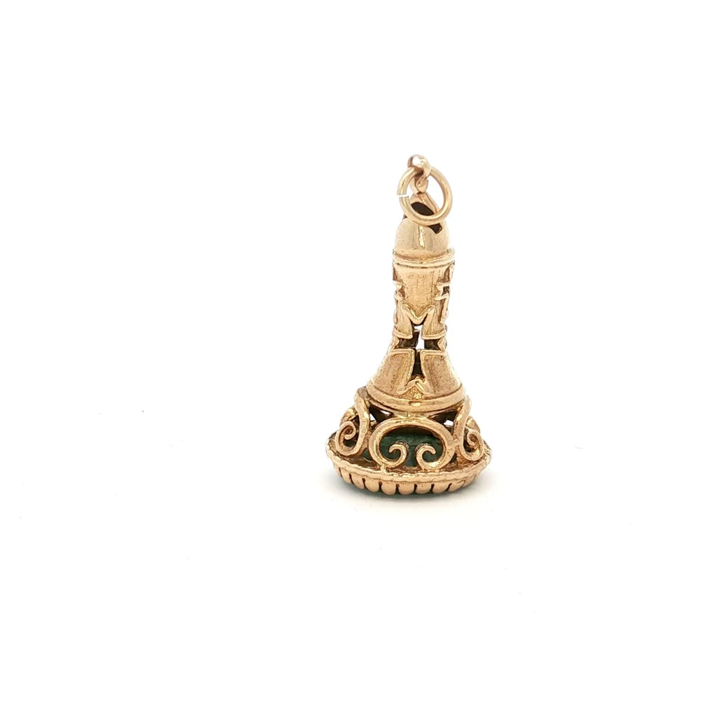 9ct Yellow Gold Bishop Chess Piece N.V. £700