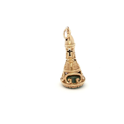 9ct Yellow Gold Bishop Chess Piece N.V. £700