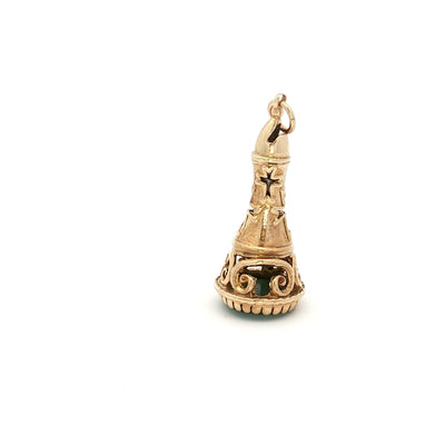 9ct Yellow Gold Bishop Chess Piece N.V. £700