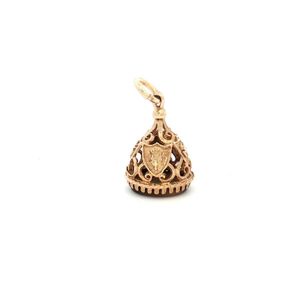 9ct Yellow Gold Rook Chess Piece N.V. £585