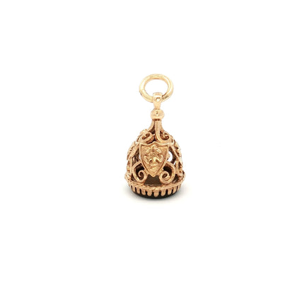9ct Yellow Gold Rook Chess Piece N.V. £585