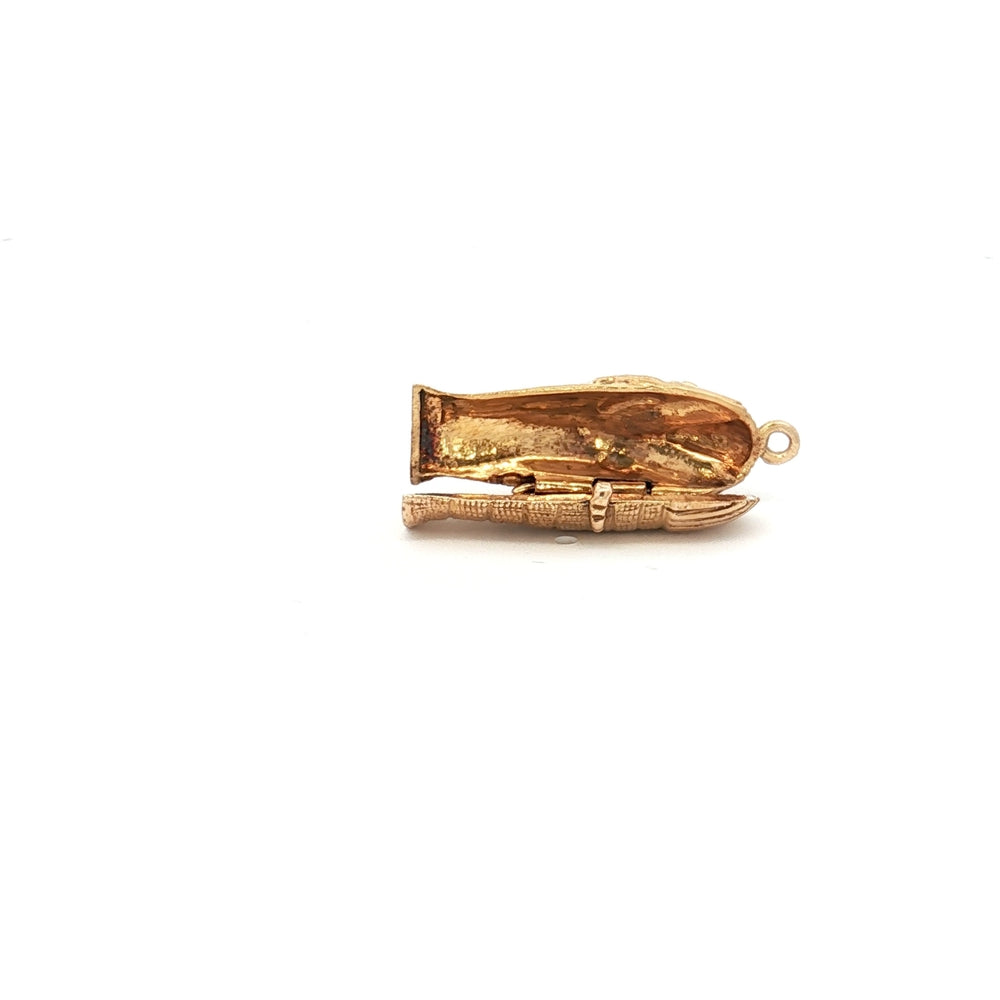 9ct Yellow Gold Sarcophagus Charm N.V. £480