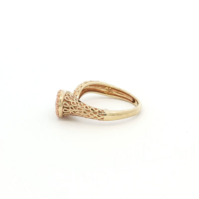 9ct Yellow Gold Tree Of Life Clogau Peridot Ring N.V. £680