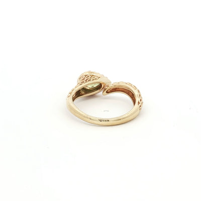 9ct Yellow Gold Tree Of Life Clogau Peridot Ring N.V. £680