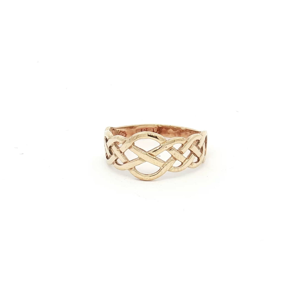 9ct Yellow Gold Celtic Ring N.V. £160