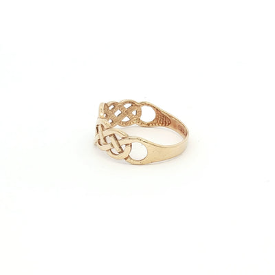 9ct Yellow Gold Celtic Ring N.V. £160