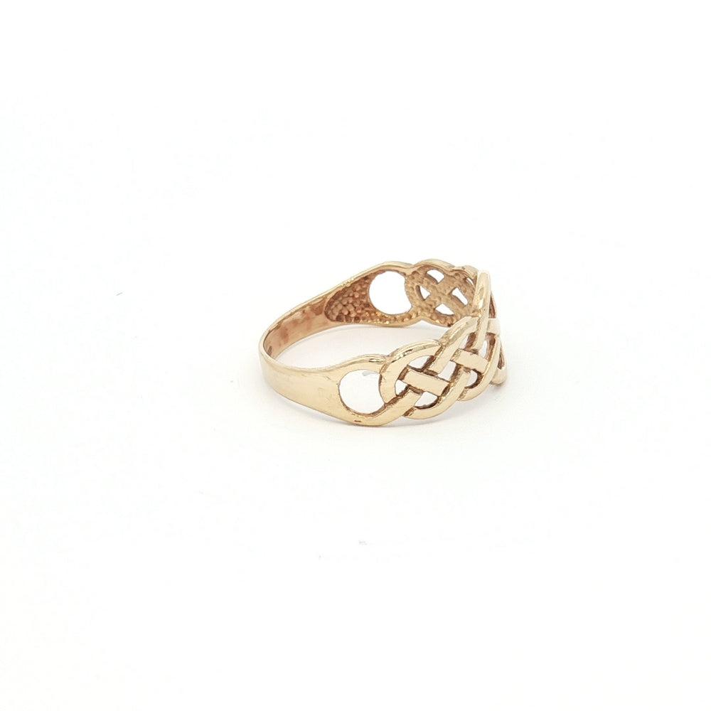 9ct Yellow Gold Celtic Ring N.V. £160
