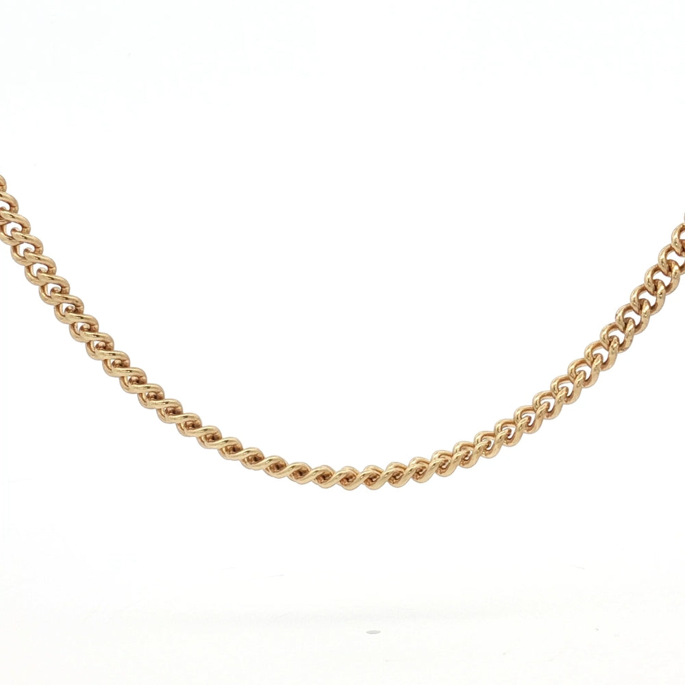 9ct Yellow Gold Curb Chain N.V. £1700