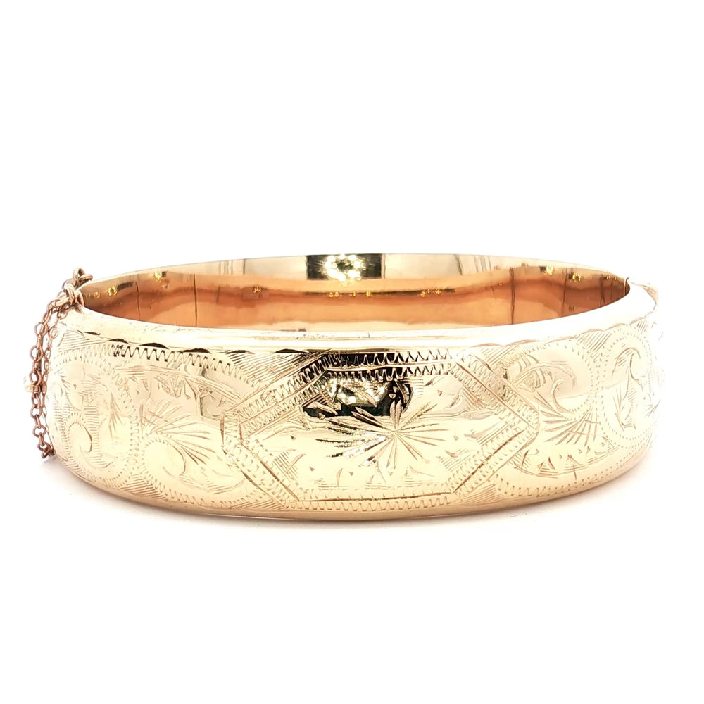 9ct Yellow Gold Antique Bangle Charm N.V. £3000