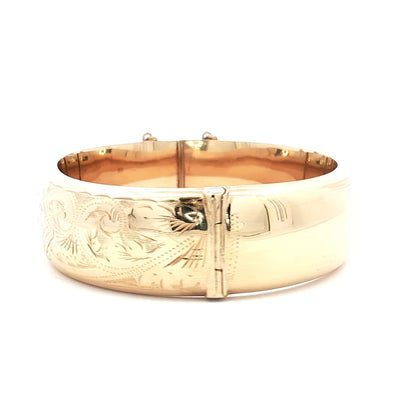 9ct Yellow Gold Antique Bangle Charm N.V. £3000