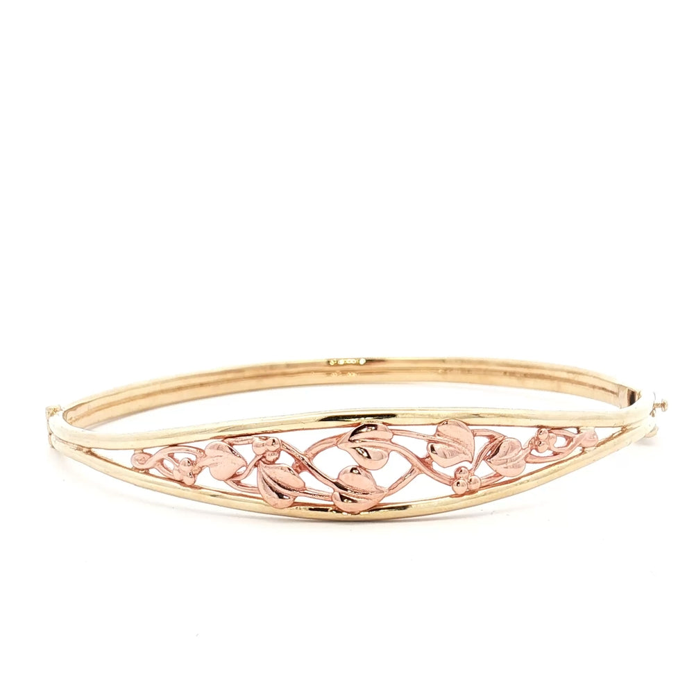 9ct Yellow Gold Tree Of Life Clogau Bangle N.V. £2400