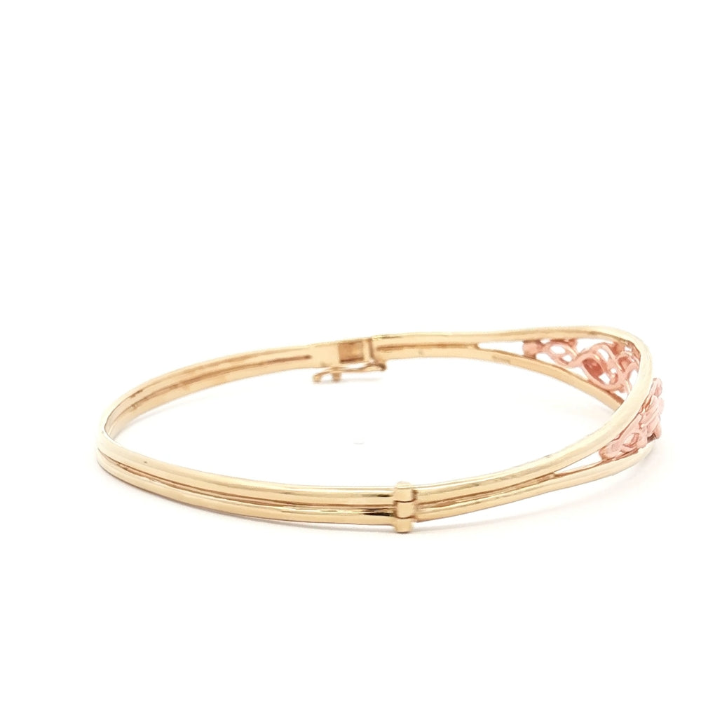9ct Yellow Gold Tree Of Life Clogau Bangle N.V. £2400