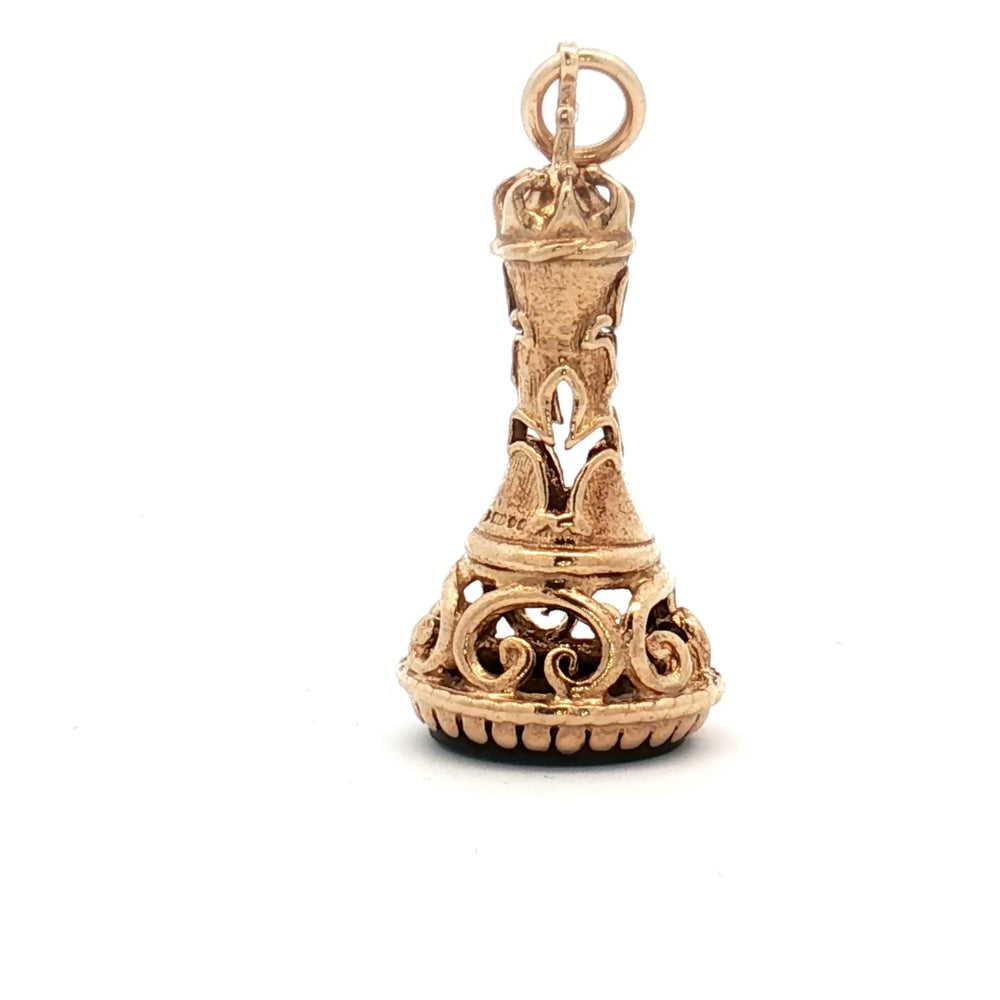 9ct Yellow Gold King Chess Piece N.V. £680