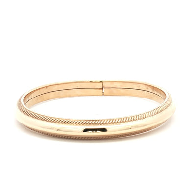 9ct Yellow Gold Bangle N.V. £800