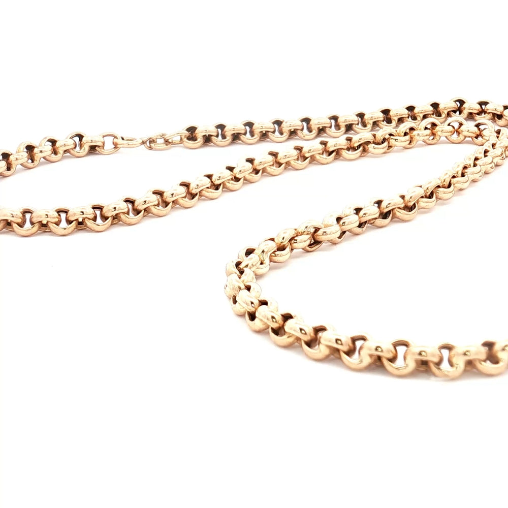 9ct Yellow Gold Belcher Chain N.V. £2100