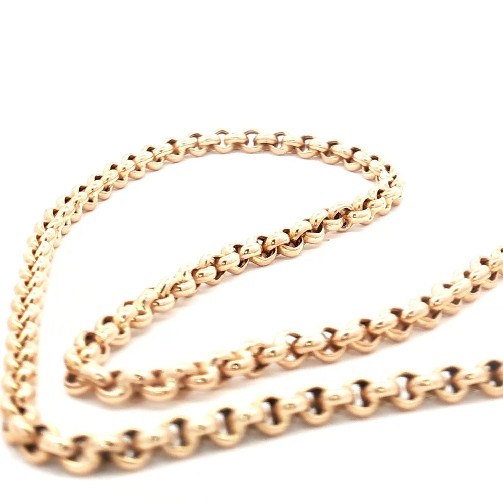 9ct Yellow Gold Belcher Chain N.V. £2100