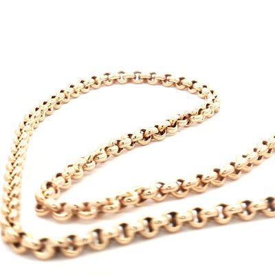 9ct Yellow Gold Belcher Chain N.V. £2100
