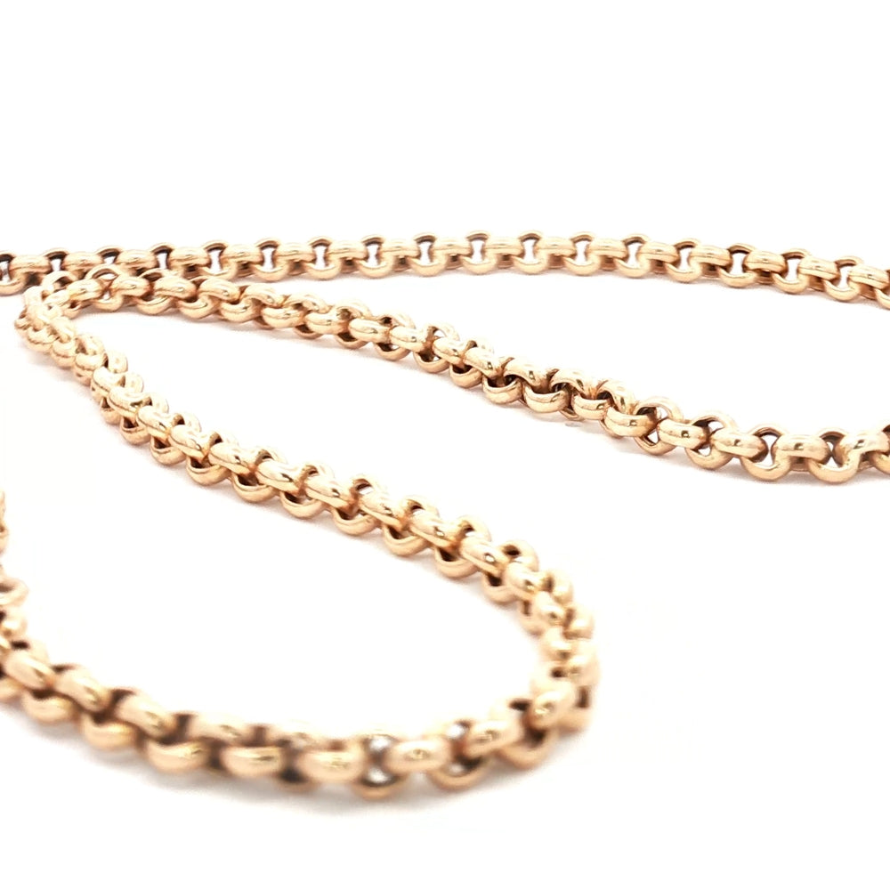9ct Yellow Gold Belcher Chain N.V. £2100