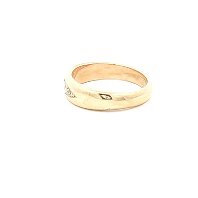 9ct Gold Diamond 3 Stone Ring N.V. £600
