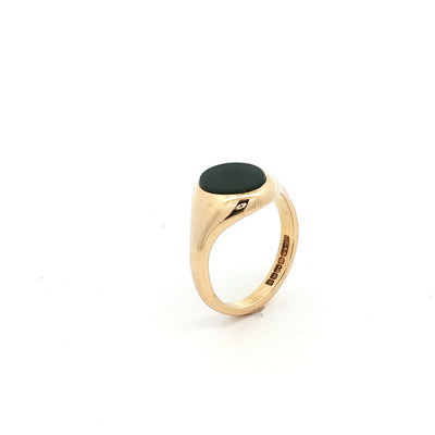 18ct Gold Bloodstone Signet Ring N.V. £1600