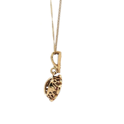 9ct Gold Opal and Ruby Pendant N.V. £450