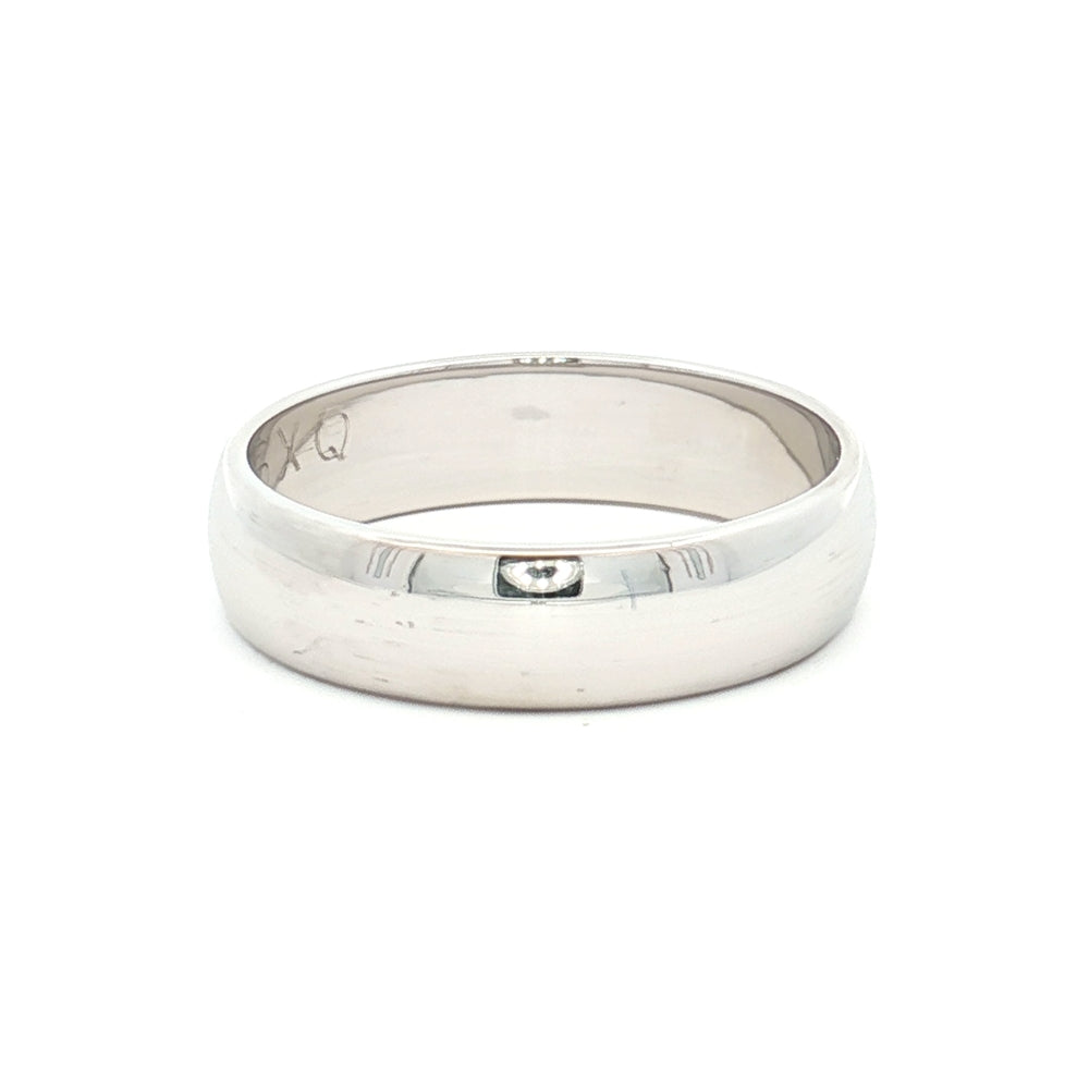 9ct White Gold Wedding Ring N.V. £620