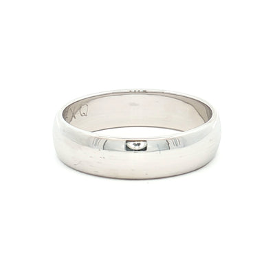9ct White Gold Wedding Ring N.V. £620