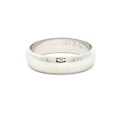 9ct White Gold Wedding Ring N.V. £620