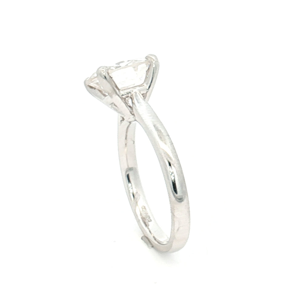 Platinum 3.30ct Solitaire Diamond Ring N.V. £56,000