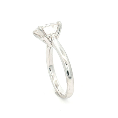Platinum 3.30ct Solitaire Diamond Ring N.V. £56,000