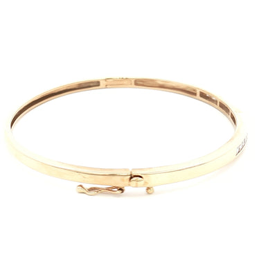 9ct Yellow Gold Diamond Bangle N.V. £2100
